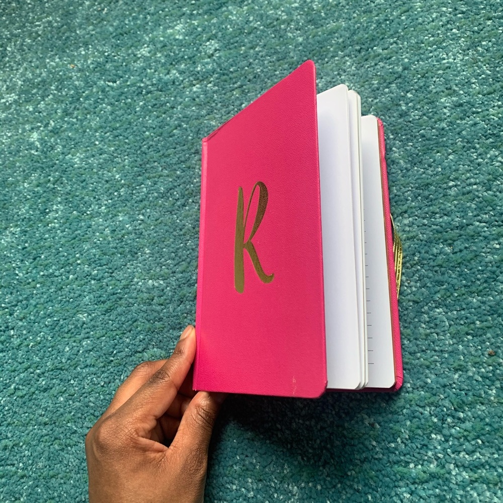 Pink Letter K Journal - Picture 2 of 2